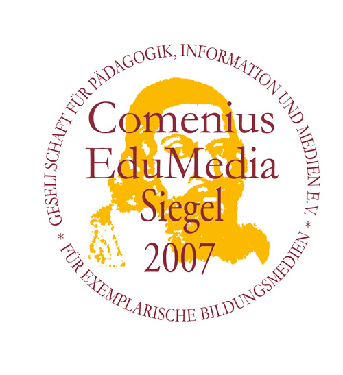 ComeniusEduMed Siegel 2007 bit media erhält 2007 das begehrte Comenius- Gütesiegel.