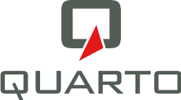 Logo und Link zur Webseite von "Quarto GmbH"