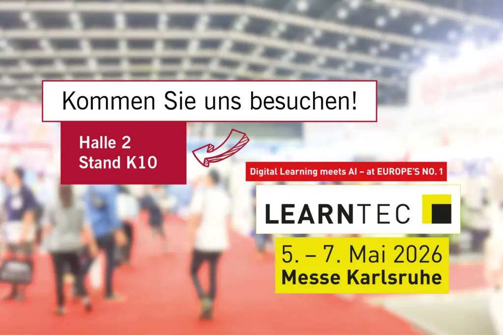 LEARNTEC 2026 - Wir sind vor Ort in Halle 2 an Stand K10